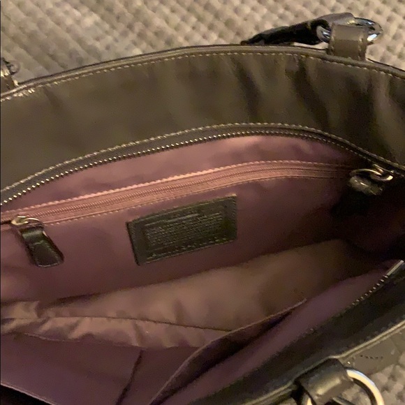 **HOST PICK** Gray Coach bag - Picture 3 of 8